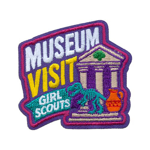 Museum Visit Iron-On Patch