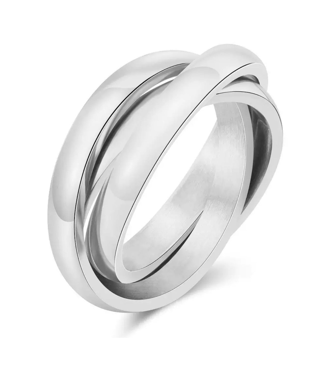 Triple roll stainless steel band