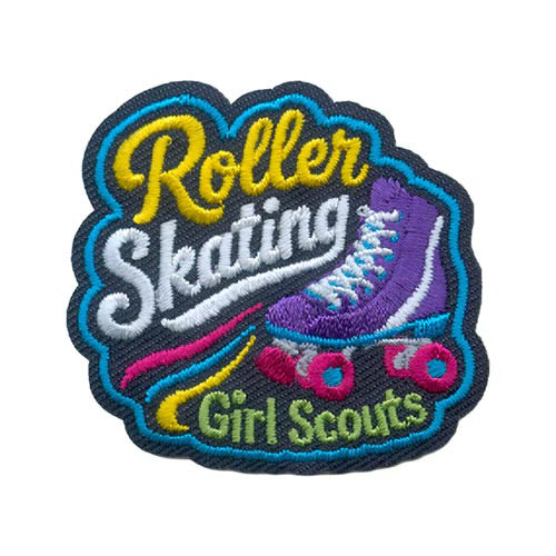 Roller Skating Iron-On Patch