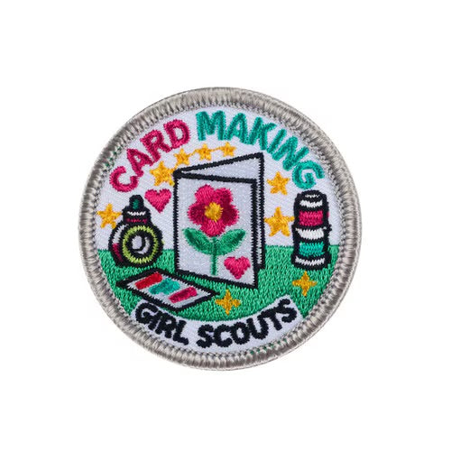 Card Making Iron-On Patch