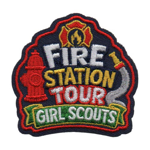 Fire Station Tour Iron-On Patch