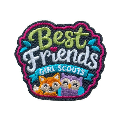 Best Friends Iron-On Patch