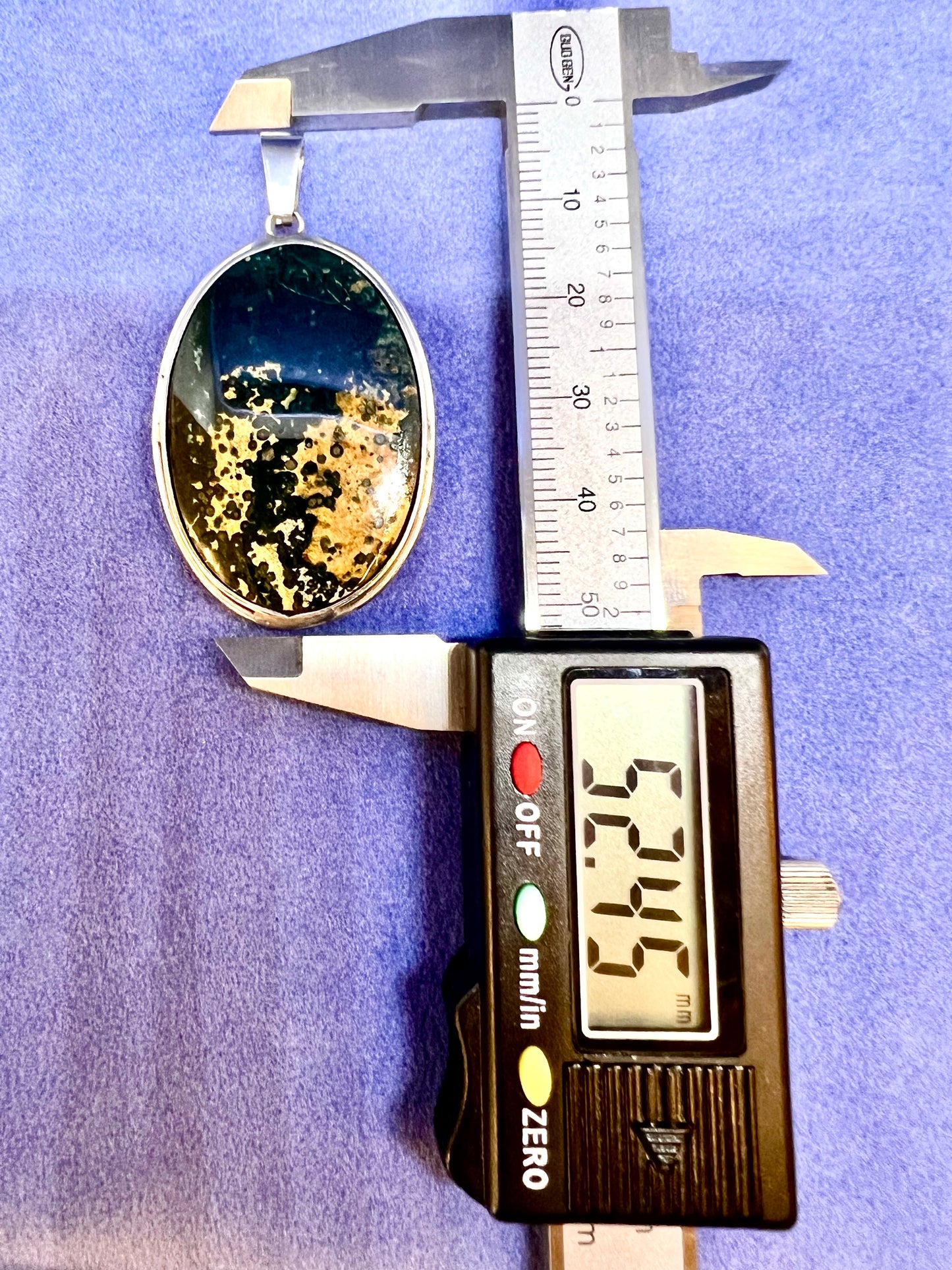 Natural ocean Jasper pendant