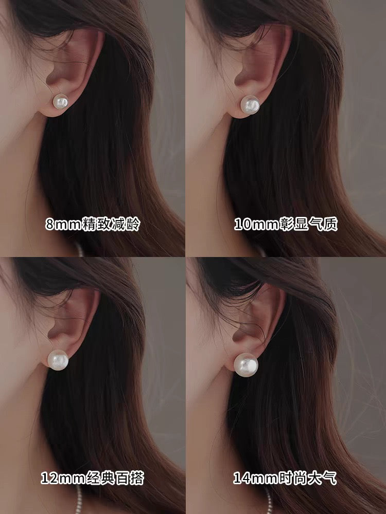 Amazing high luster similant akoya pearl earrings