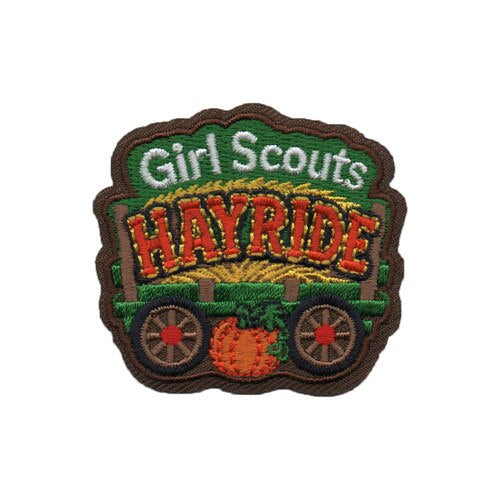 Fall Hayride Iron-On Patch
