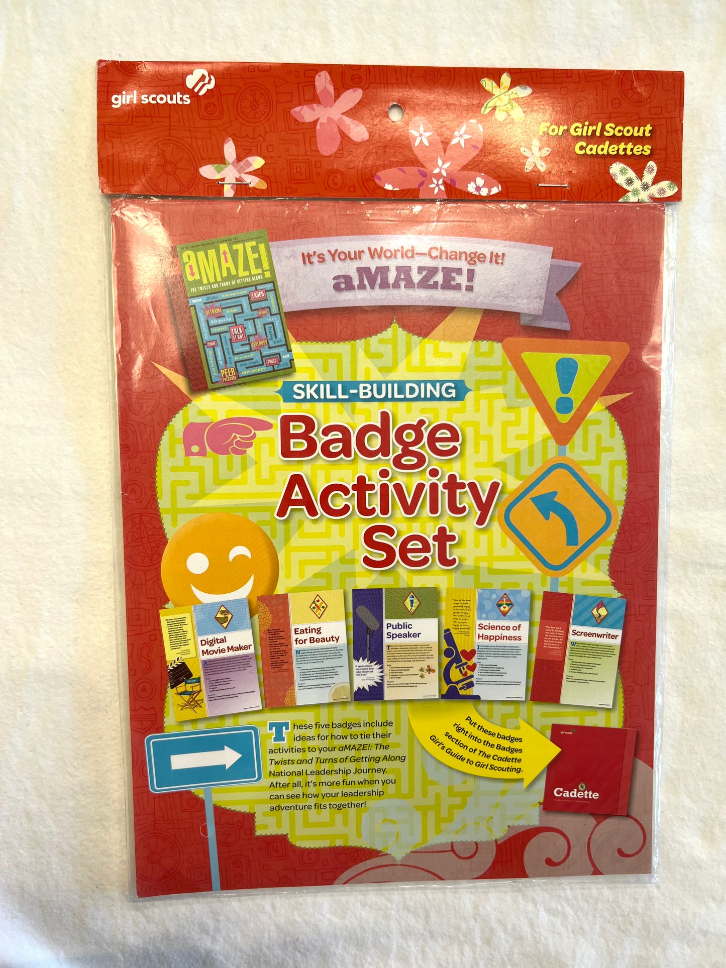 Cadette aMaze badge activity set