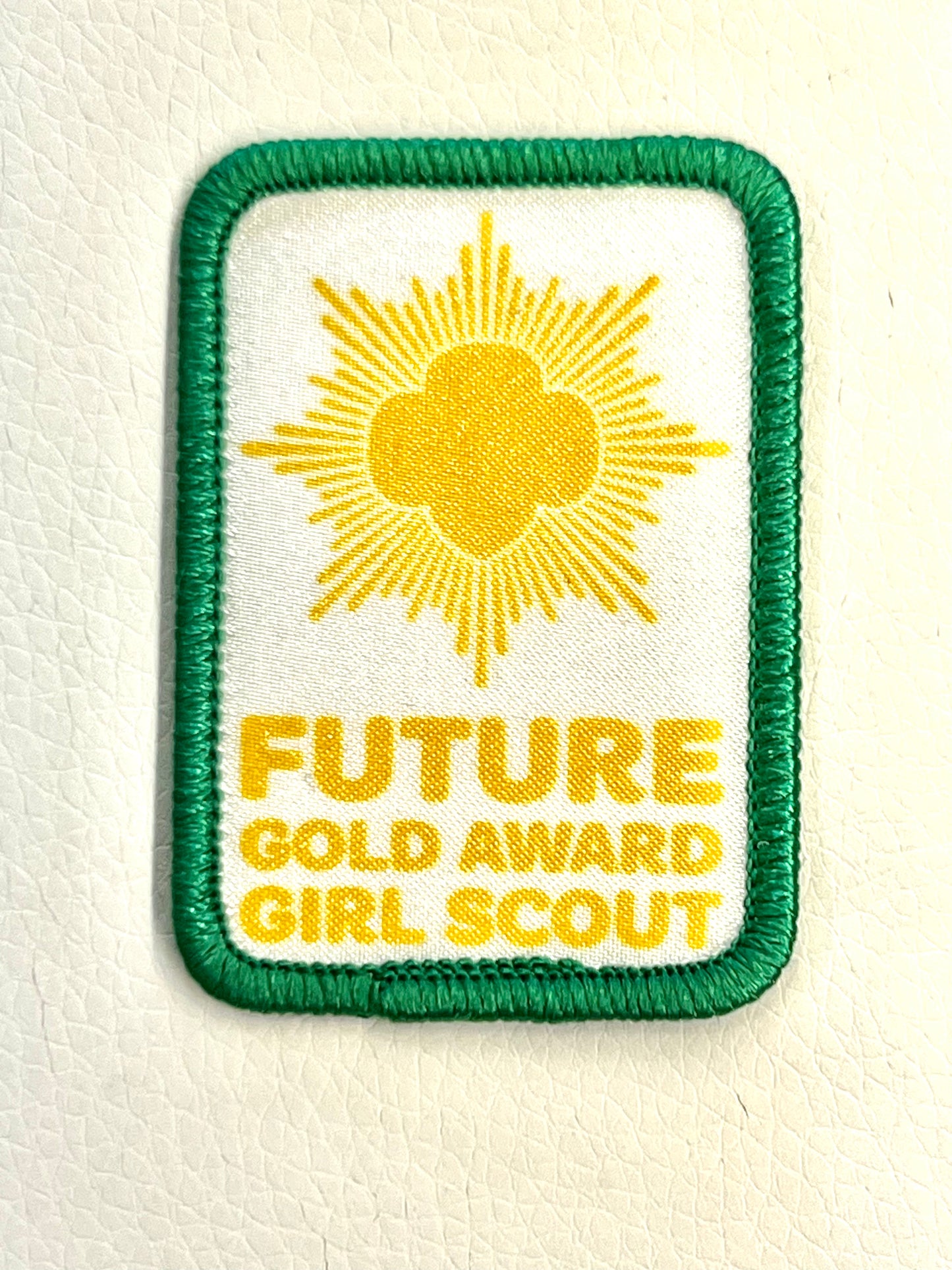Future gold award patch