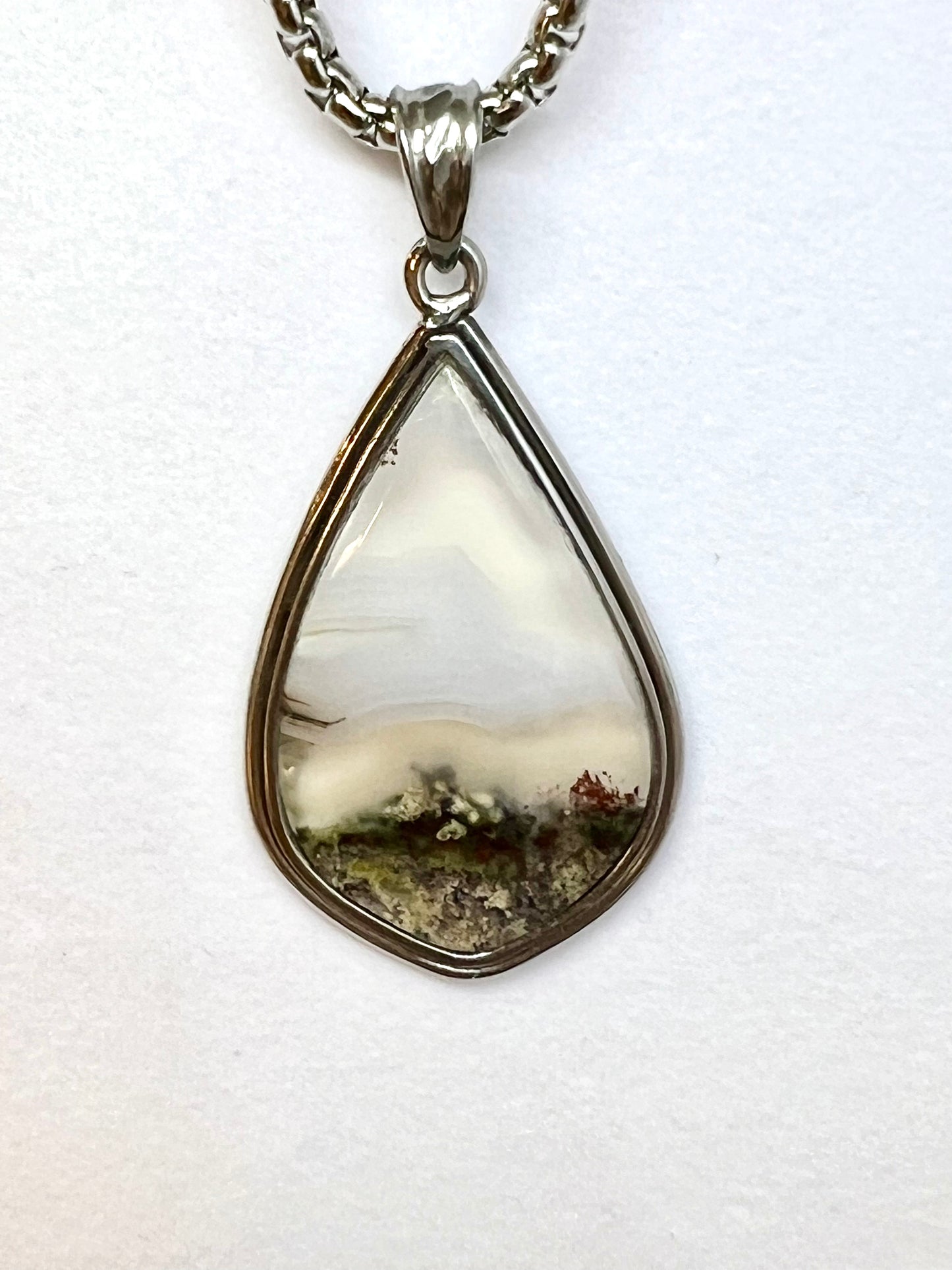 Natural Moss Agate