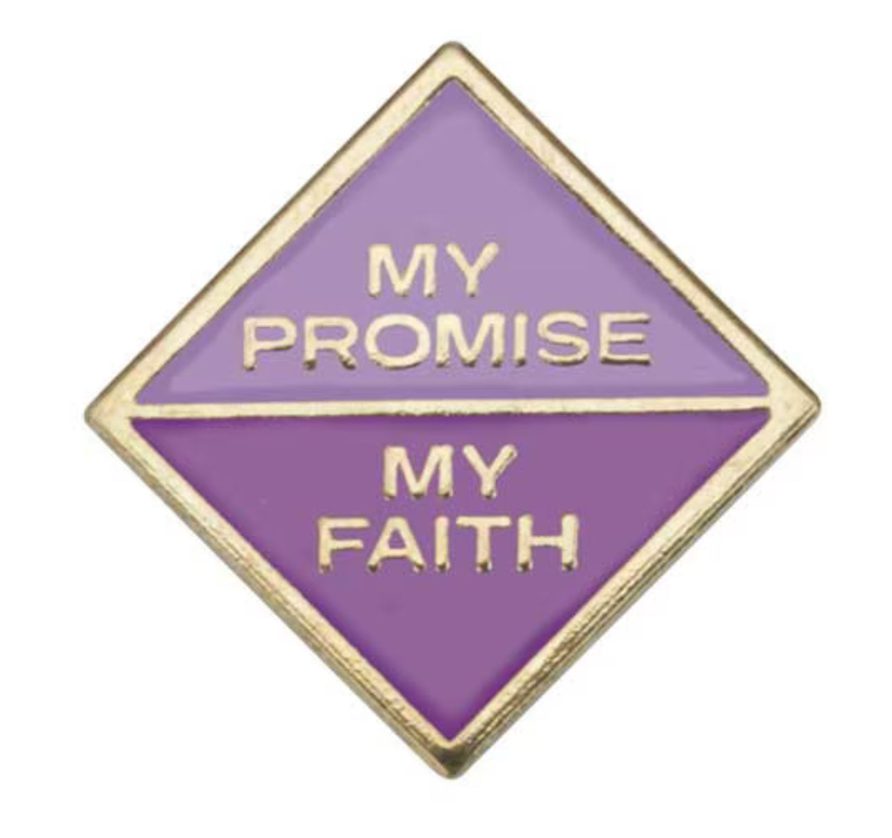 Junior My Promise, My Faith Pin - Year 1