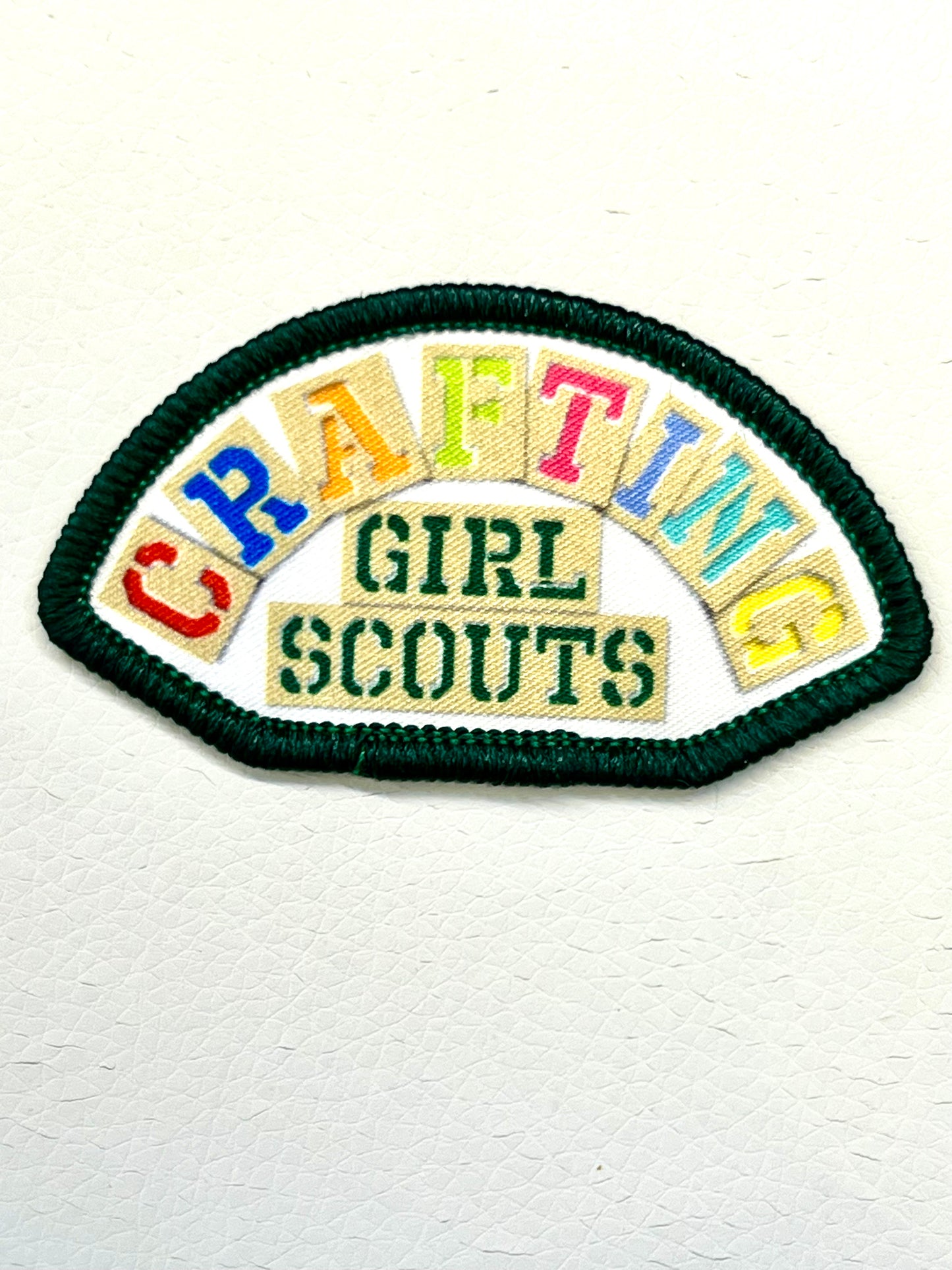 Girl Scouts craft patch