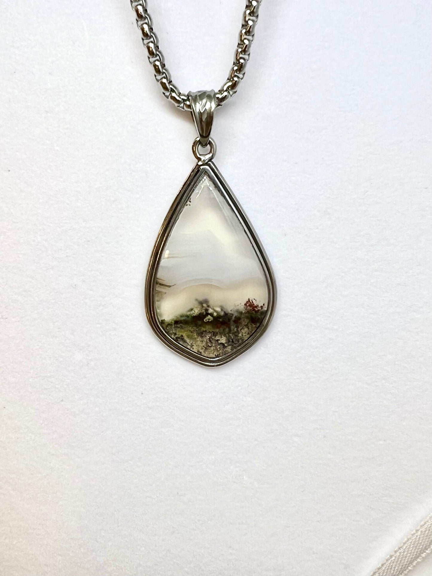 Natural Moss Agate