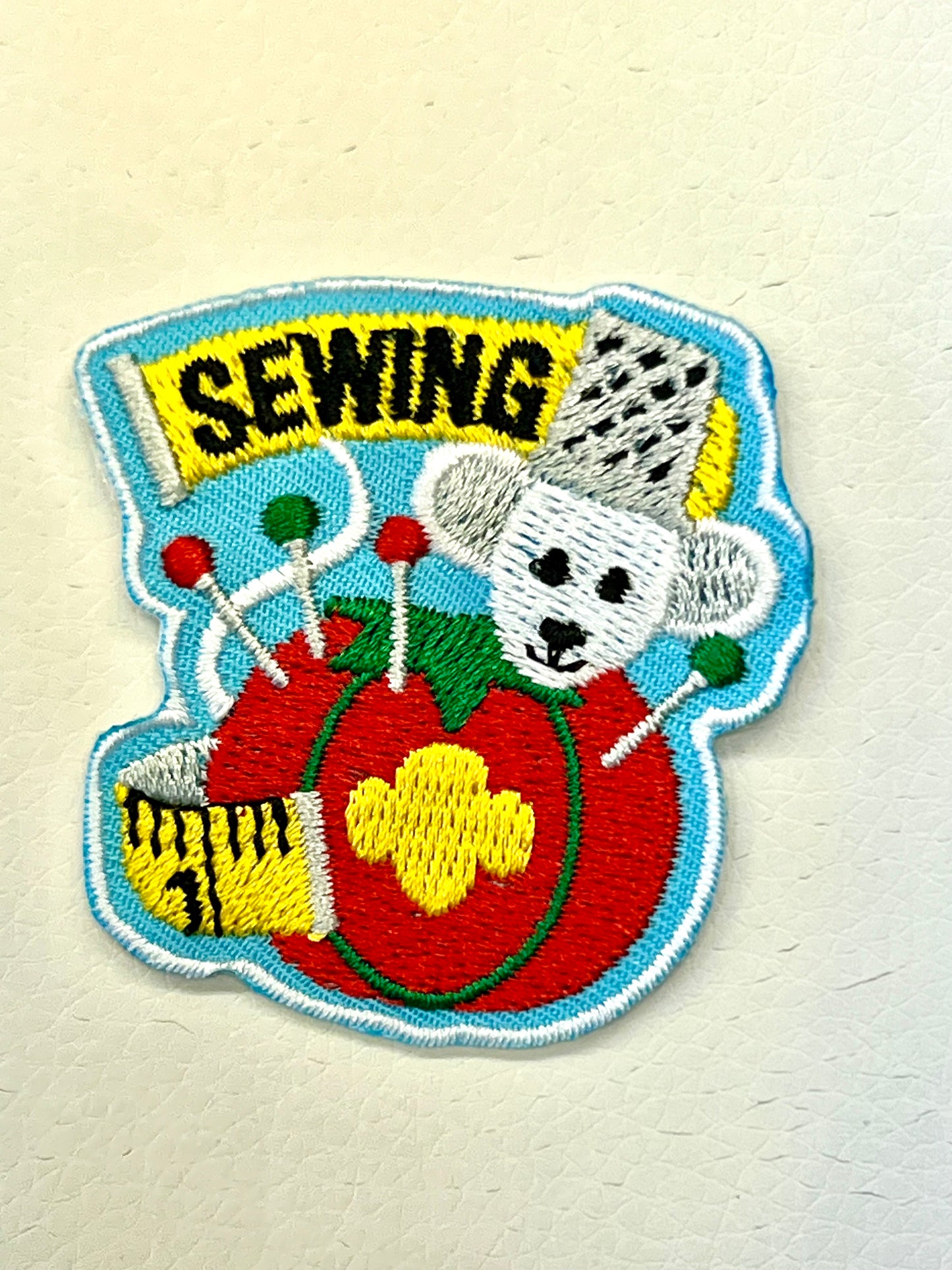 Girl Scouts Seeing Mouse Fun Patch