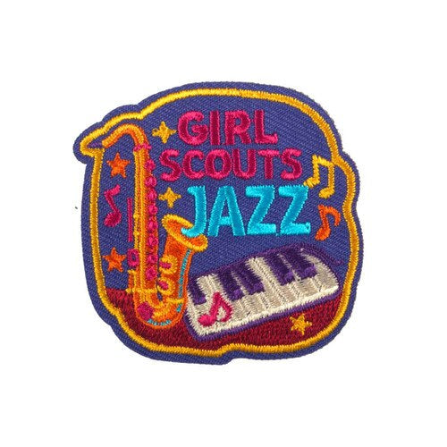 Jazz Iron-On Patch