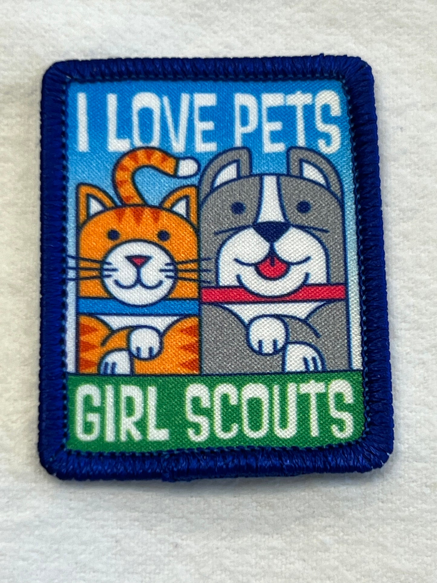 I love pets fun patch