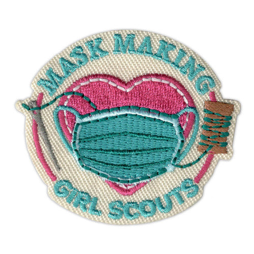 Mask Making Iron-On Patch