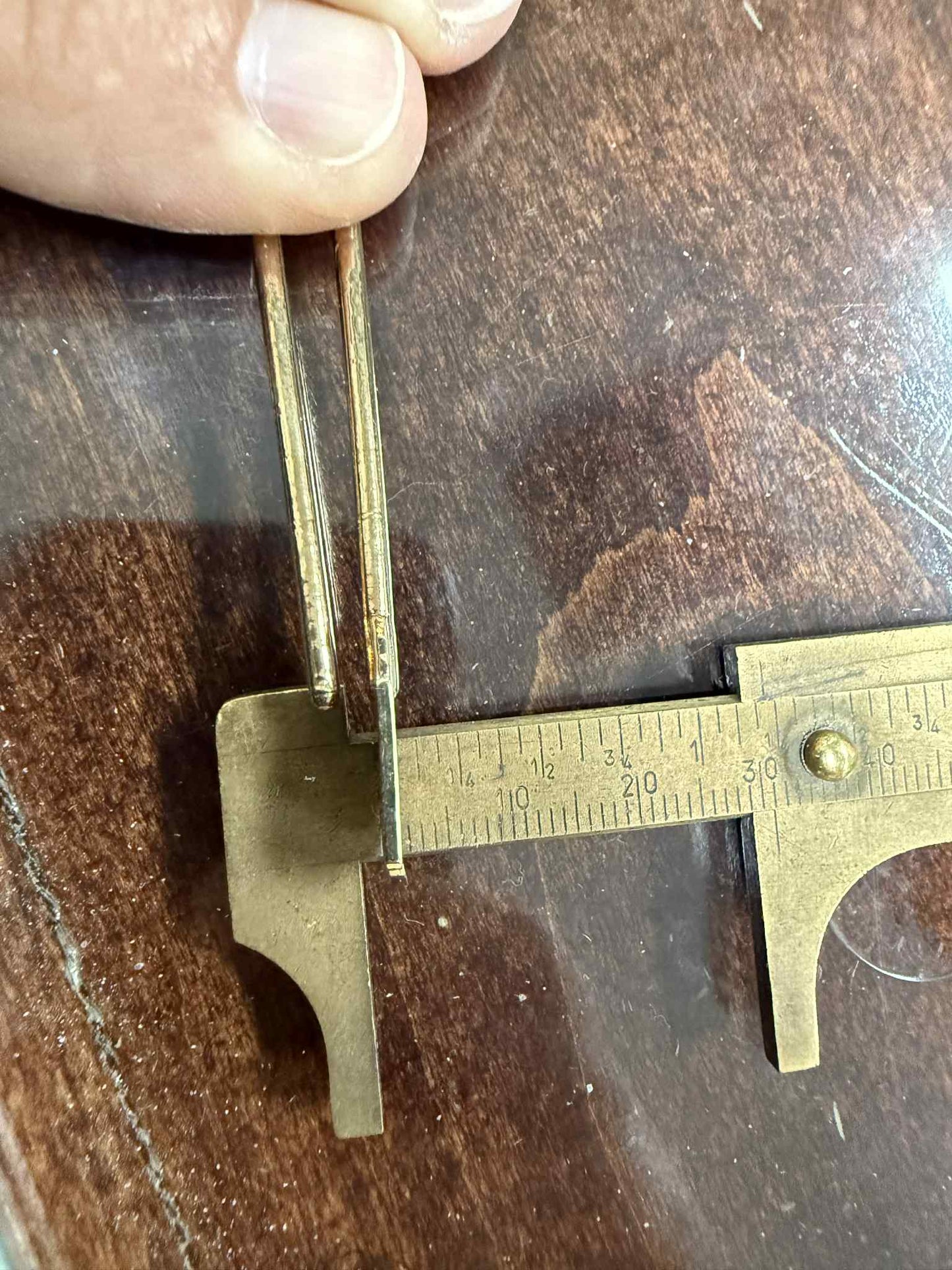 Custom make stainless steel hat clip .