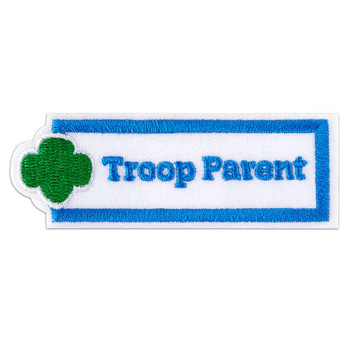 Troop Parent Iron-On Patch