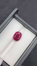 Load and play video in Gallery viewer, Natural Ruby 3.95ct from Afghanistan
