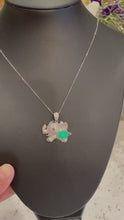 Load and play video in Gallery viewer, Chalcedony Elephant Pendant Necklace
