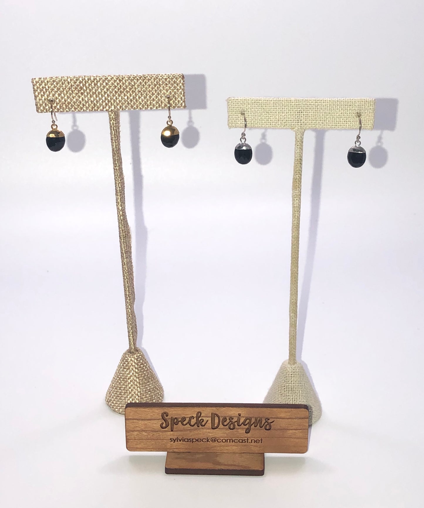 Oval Natural Stone Earrings