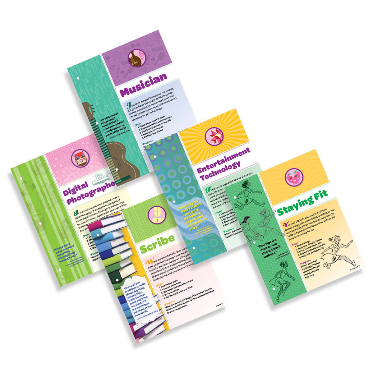 junior its your world badge activity set