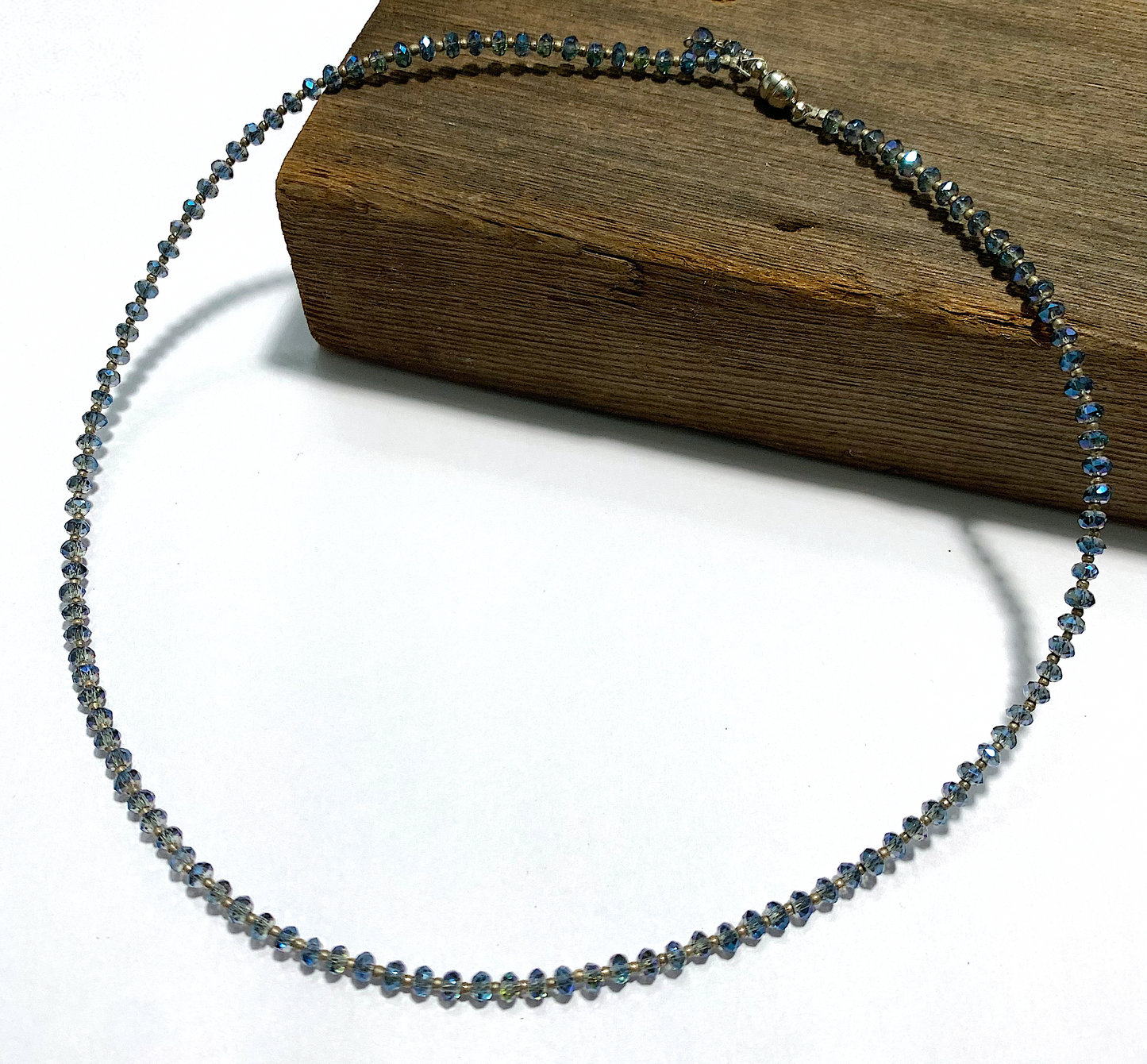 Blue Crystal Necklace