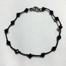 Load image into Gallery viewer, Black Floating Crystal Bracelet
