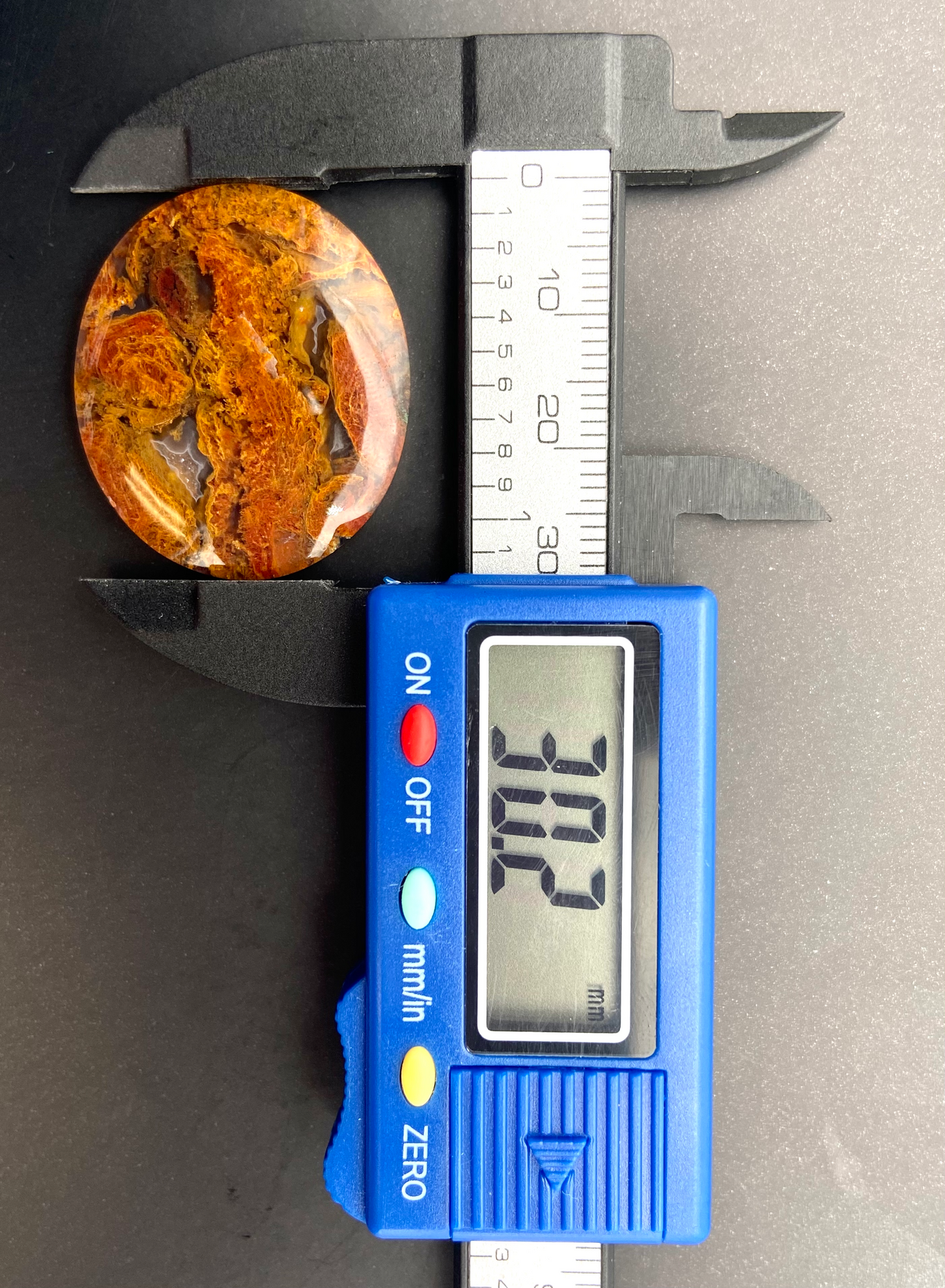 10 Natural Indonesia Moss Agate Stone