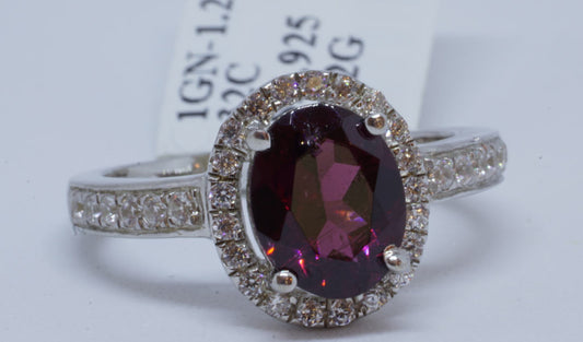 1 Garnet 1.25 Ct 35 Cubic Zirconium