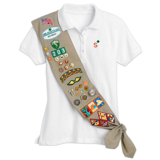 girl scouts cadette senior ambassador sash
