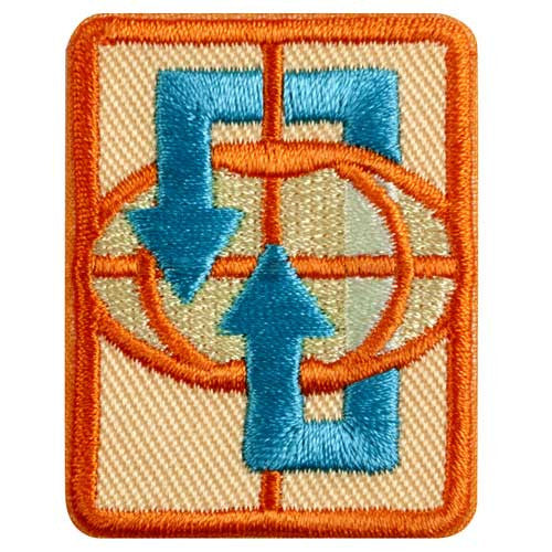 senior traveler badge