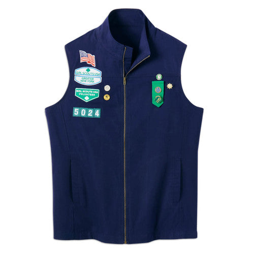 official adult navy vest