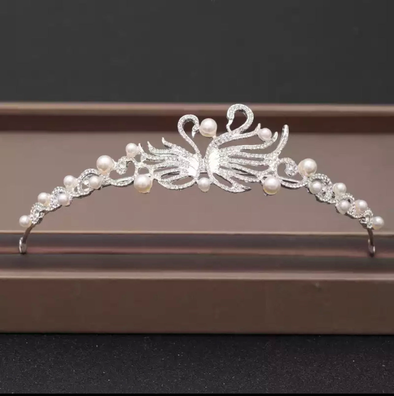 Swan tiara