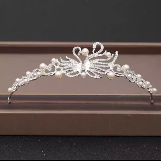 Swan tiara