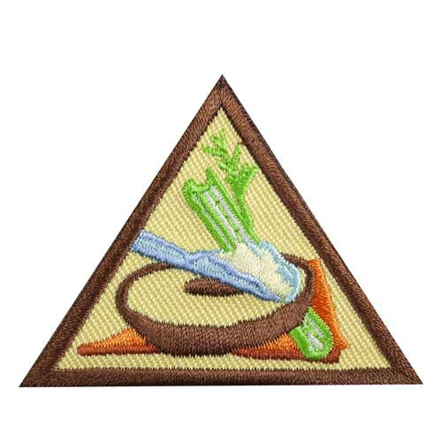 brownie snacks badge