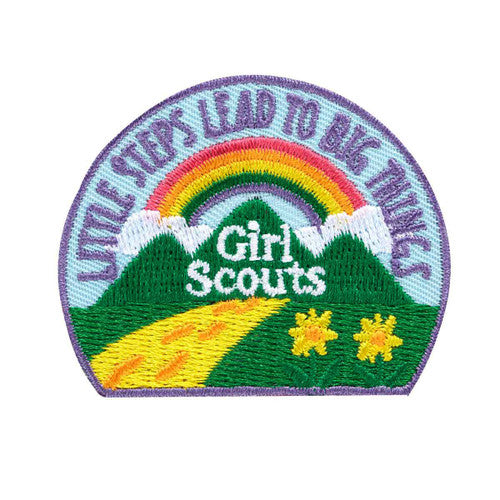 little steps iron on patch