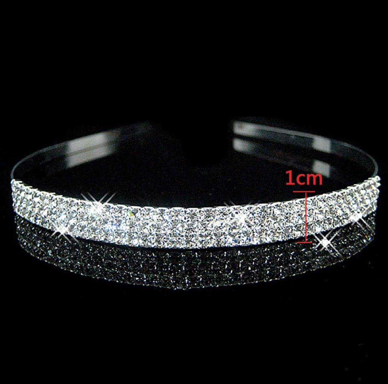 Rhinestone head band