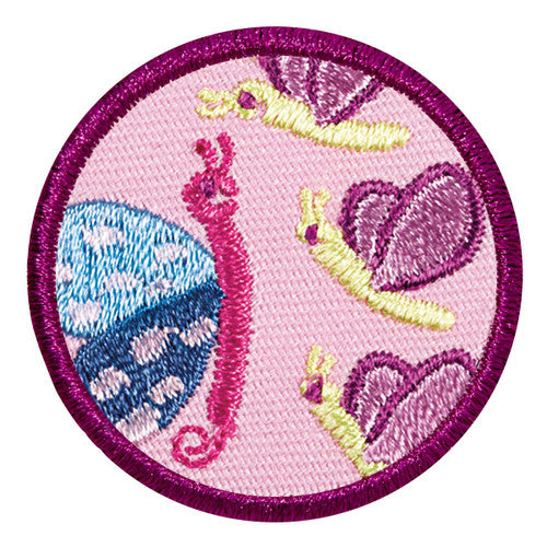 junior social butterfly badge
