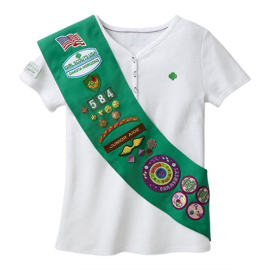 girl scouts junior sash