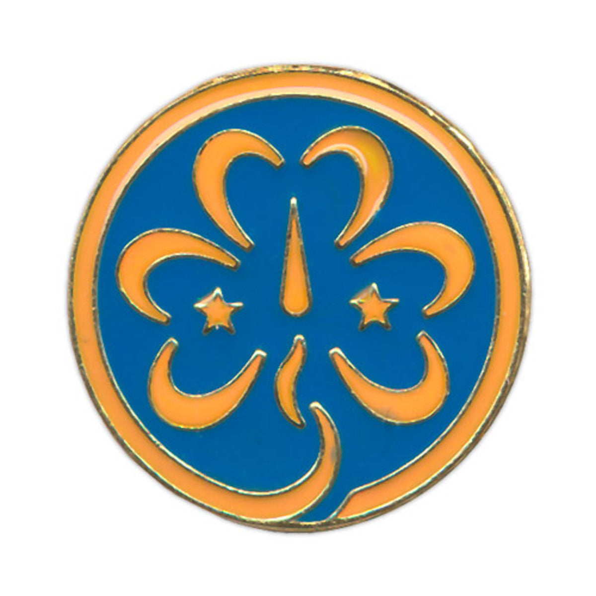 girl scouts world trefoil pin
