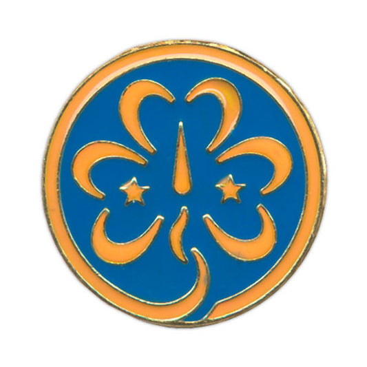girl scouts world trefoil pin