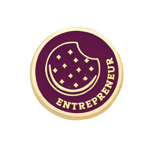 Junior cookie entrepreneur family pin -year 1