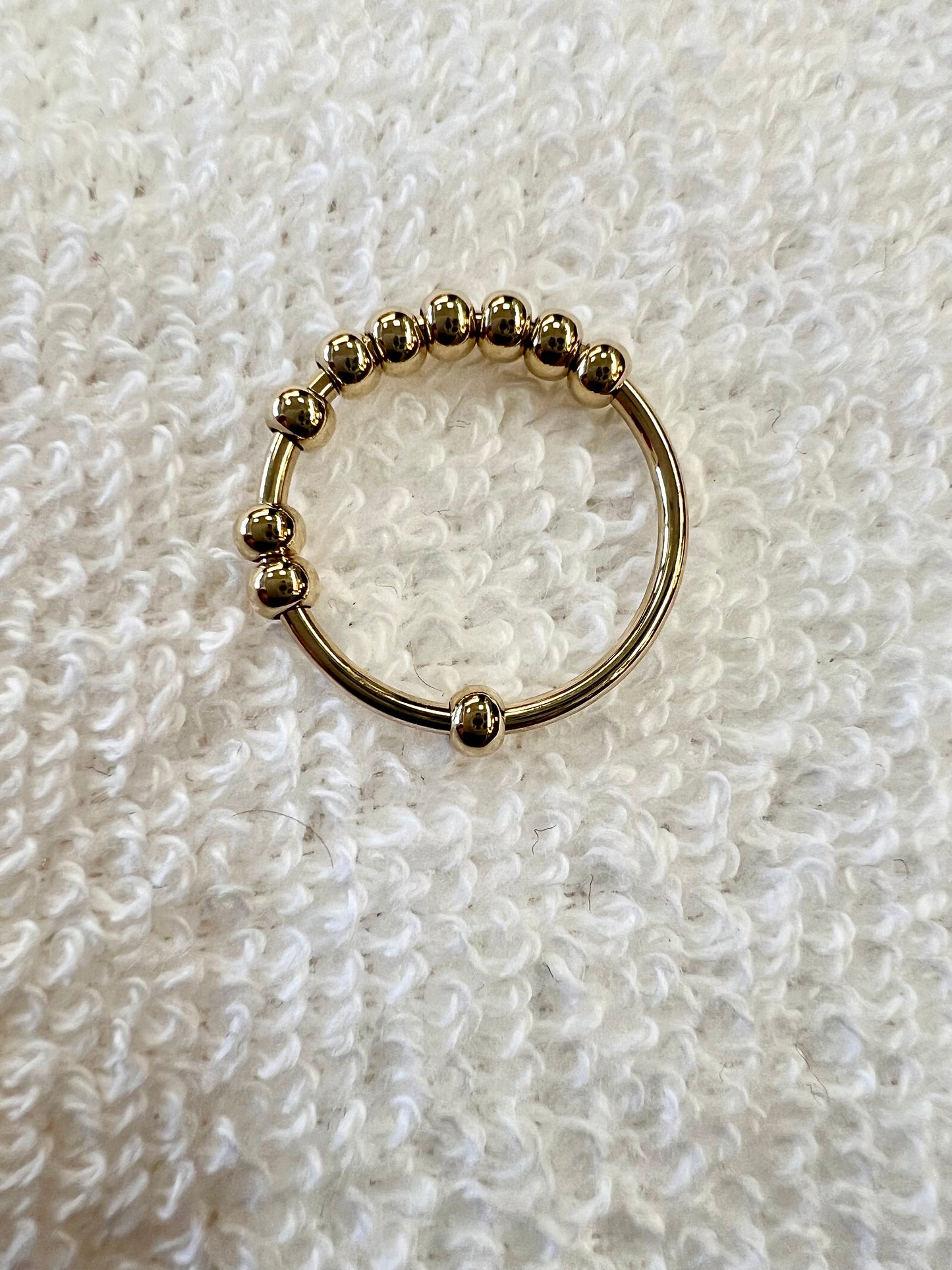 Custom make anxiety ring