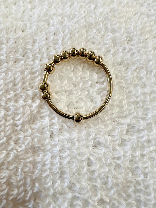 Custom make anxiety ring