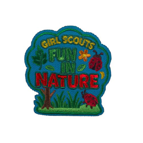 Fun In Nature Iron-On Patch