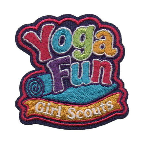 Yoga Fun Iron-On Patch