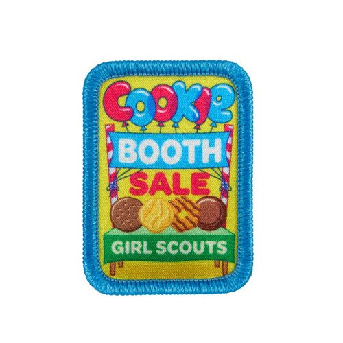 Cookie Booth Sale Sew-On Patch