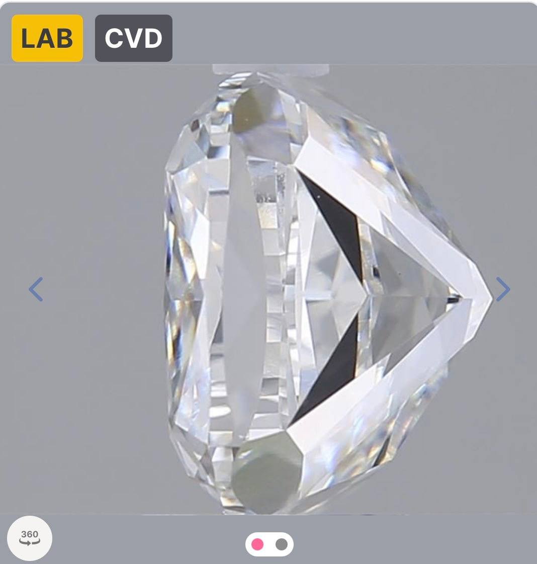 Cushion Modified 3.01ct F VS1 EX EX None