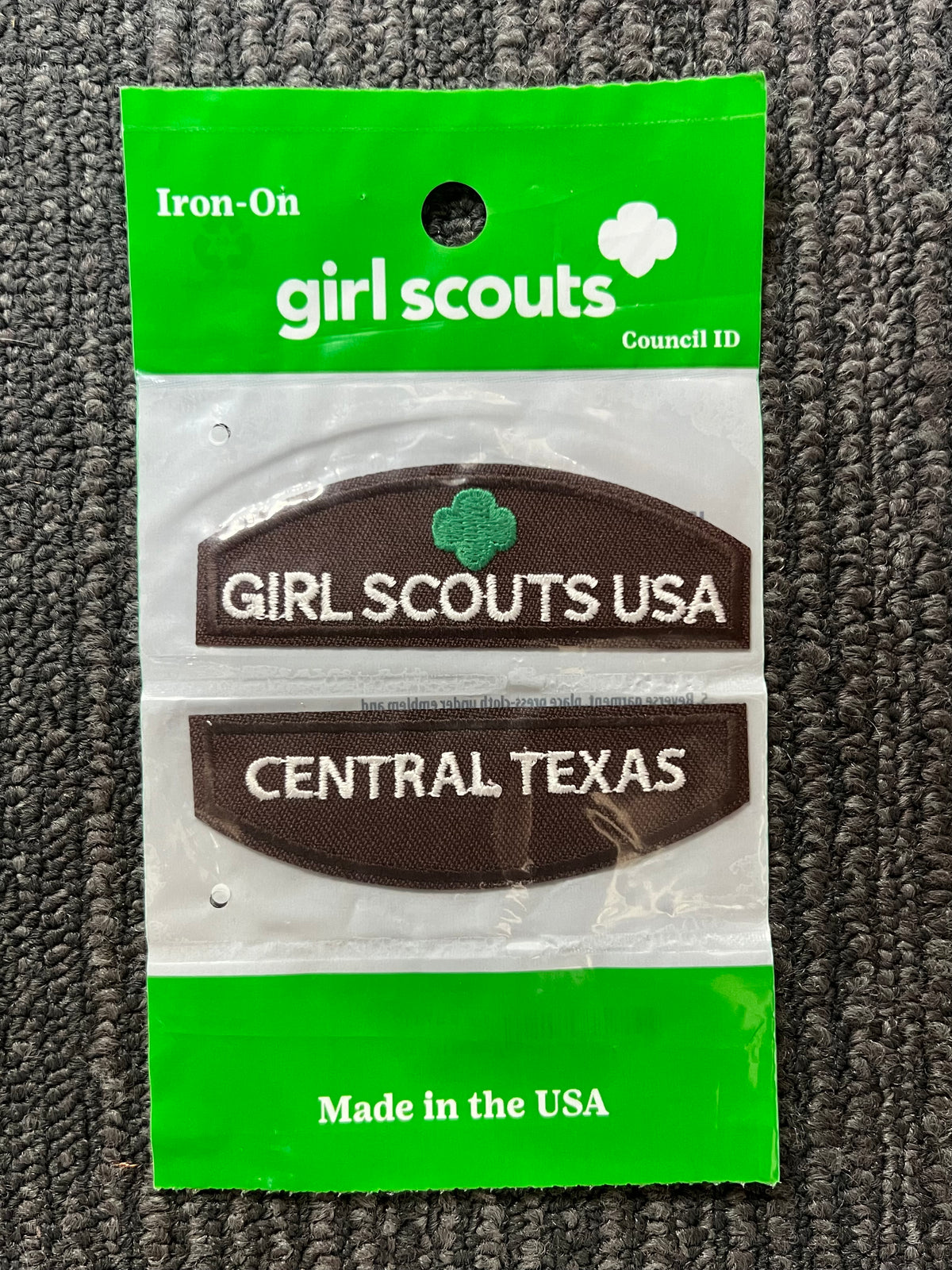 Brownie council ID of Central Texas