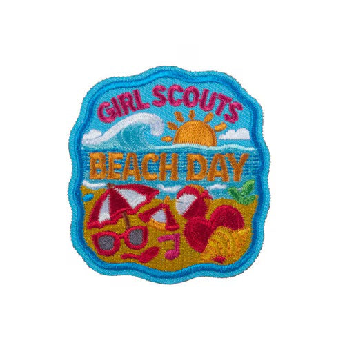 Beach Party Iron-On Patch